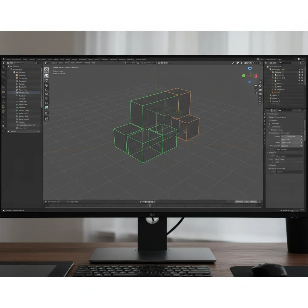 Blender interface highlighting modeling tools like extrude loop cut and bevel