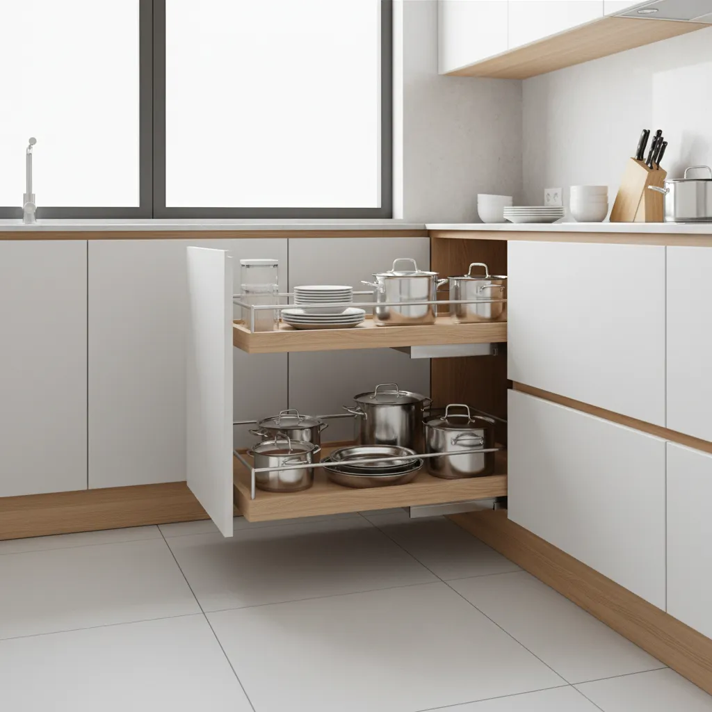 Items Getting Lost in Deep Corner Cabinets