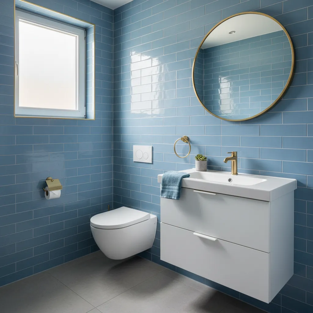 Blue Bathroom Decor Ideas for Small Stylish Spaces