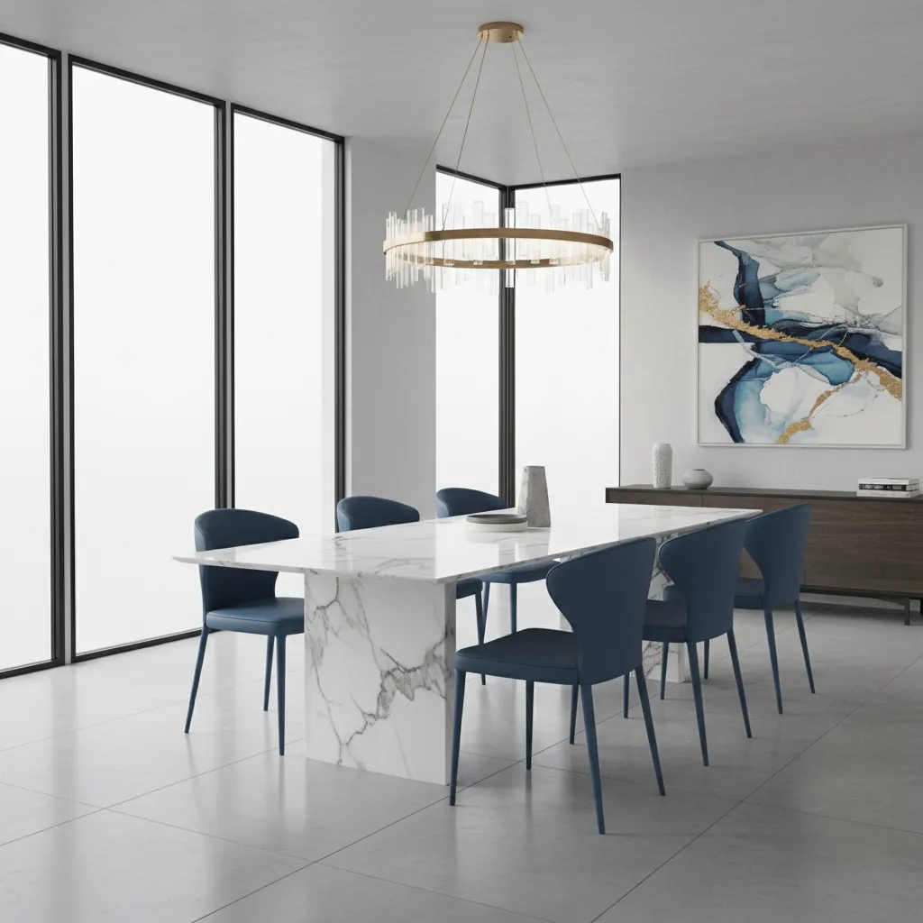 Popular Shades of Blue in Modern Dining Chairs