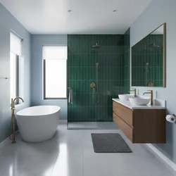 Best Materials and Tiles for Blue and Green Bathrooms