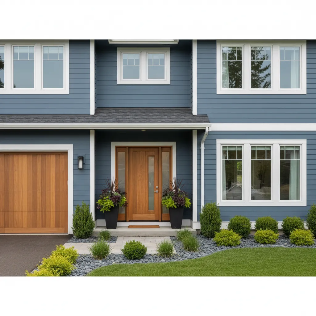 Blue Grey Exterior Paint Ideas That Elevate Any Home