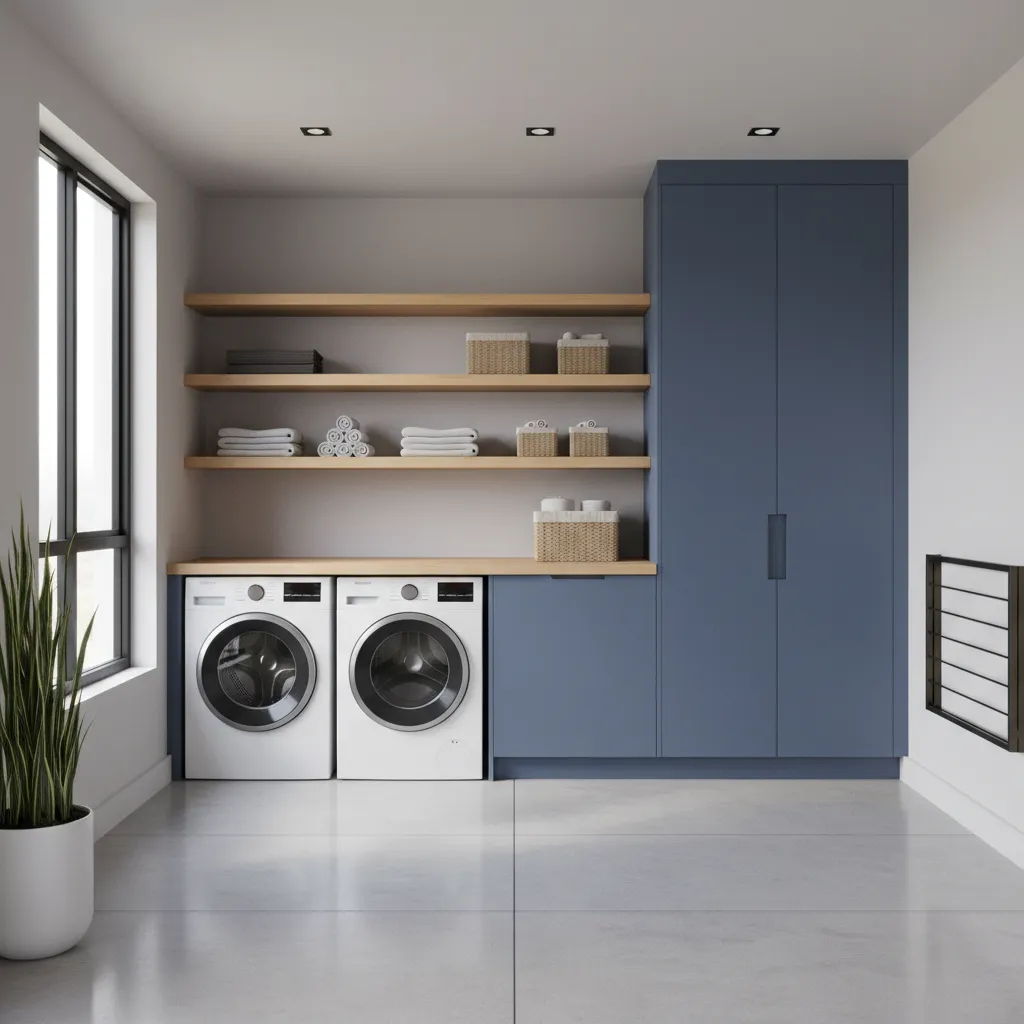 Common Problems With Blue Laundry Room Cabinets and How to Fix Them