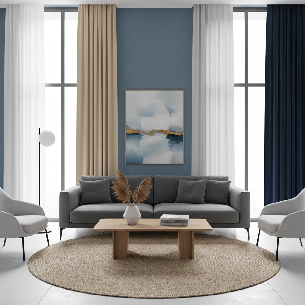 Best Curtain Colors to Pair With Blue Living Room Walls: A Complete Comparison