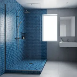 Waterproofing and Slip Safety for Blue Mosaic Tile Bathrooms