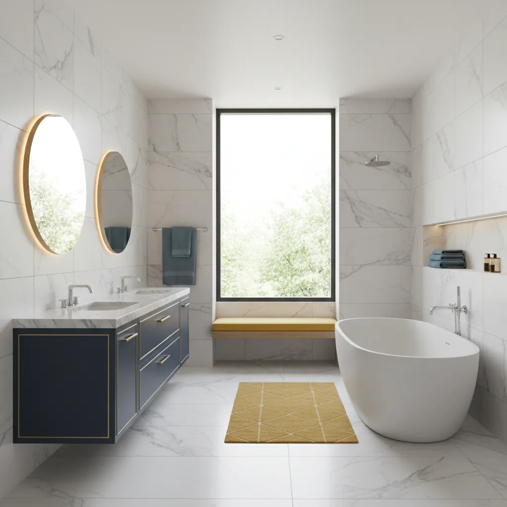 Common Mistakes When Decorating a Blue and Yellow Bathroom and How to Fix Them