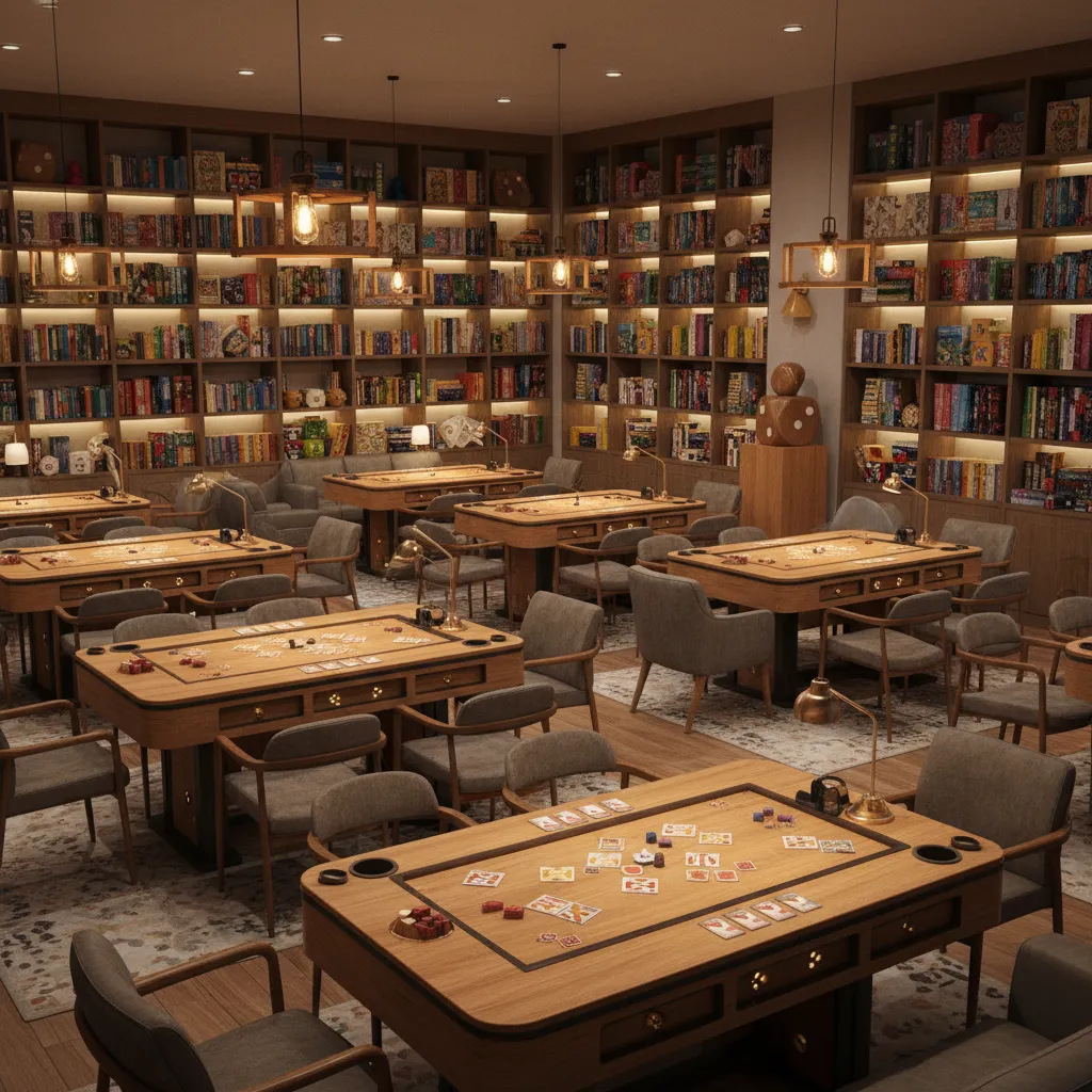 Board Game Decoration Trends in Cafes Events and Conventions