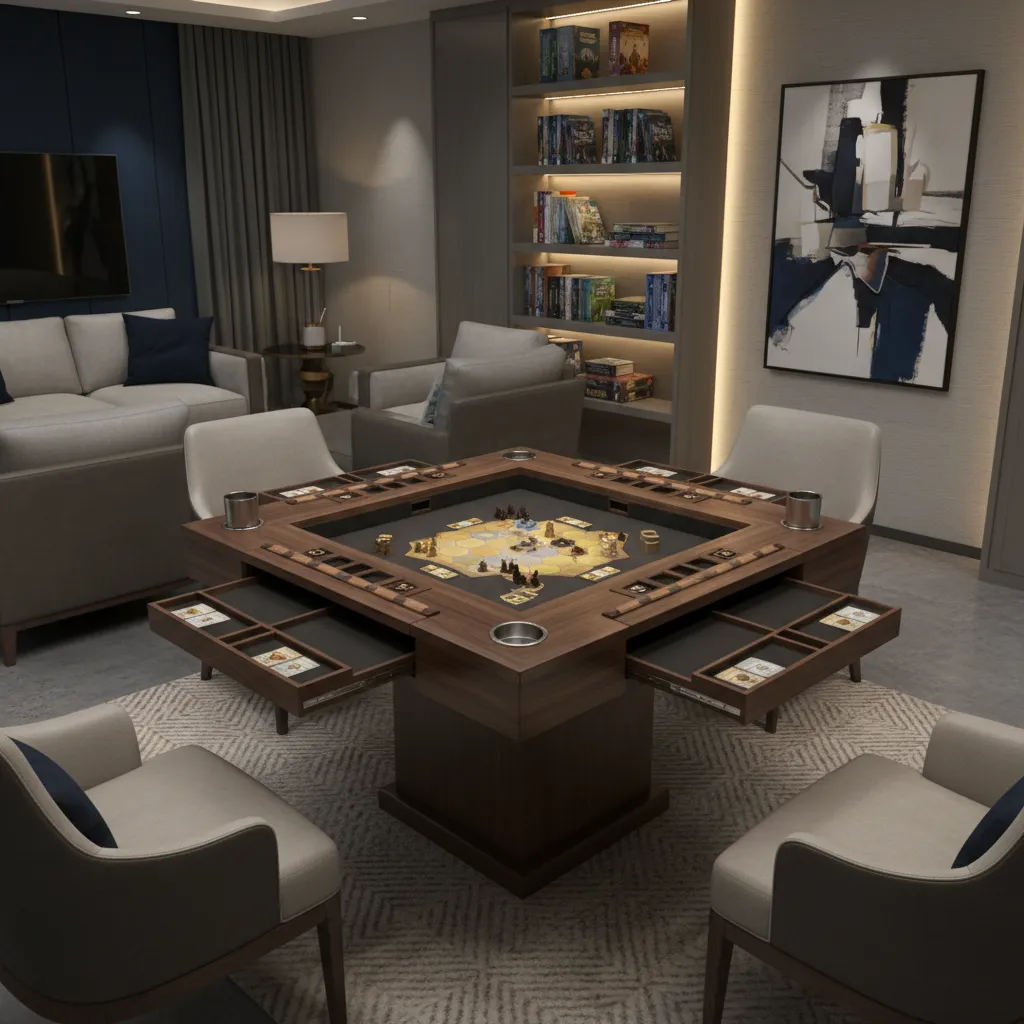 Board Game Tables in the Furniture Industry: Trends and Innovations