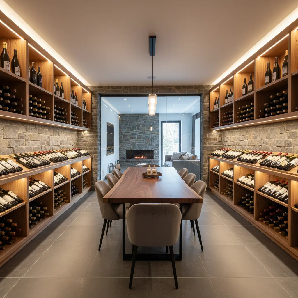 Diseño interior de bodegas familiares