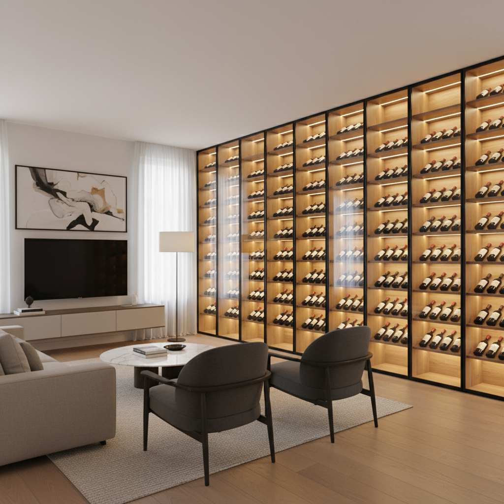 Bodegas de diseño en casa: guía e ideas
