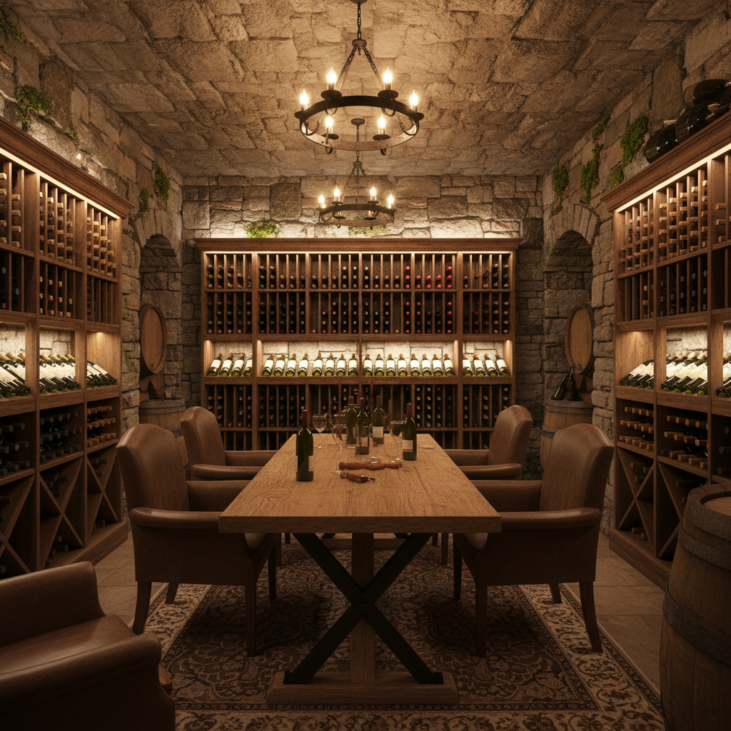 Diseño de casas con bodegas para vino