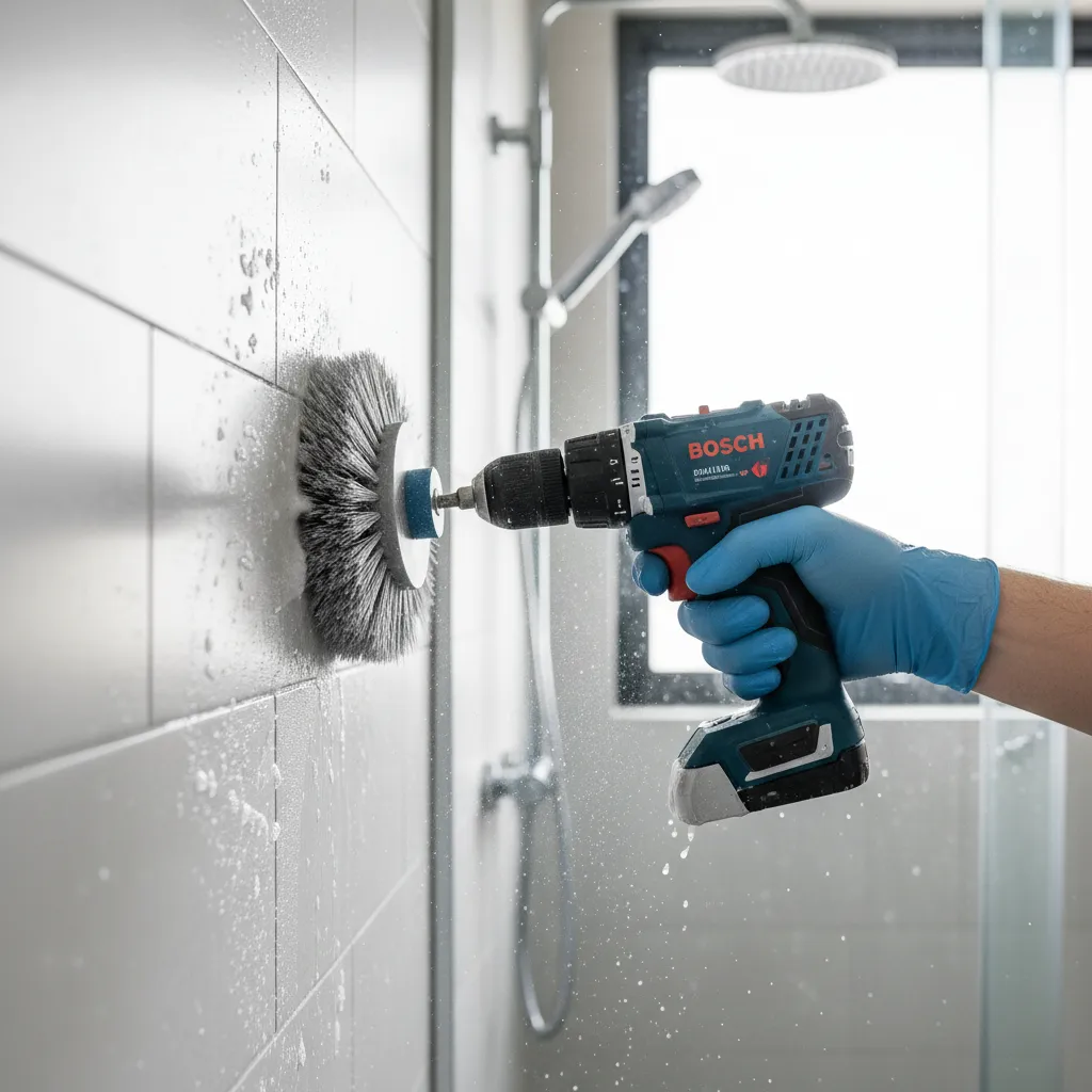 Best Bosch Attachments for Cleaning Bathroom Tiles and Grout Efficiently
