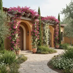 Bougainvillea in Front of House: 3 Placement Methods