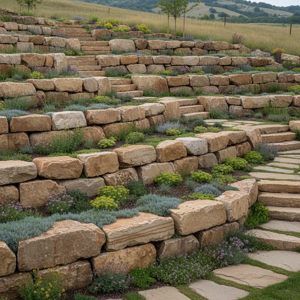 Boulder Wall Design Ideas That Transform Garden Spaces