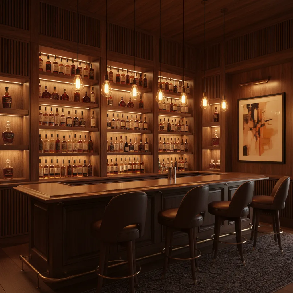 LED vs Edison Bulbs for Bourbon Rooms: Which Lighting Style Creates the Best Atmosphere?