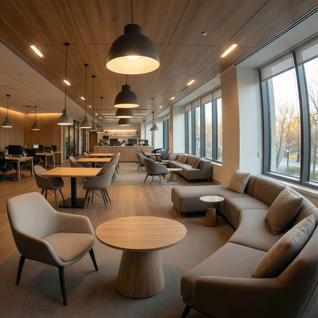 How to Optimize Break Room Lighting for Employee Recovery and Mood