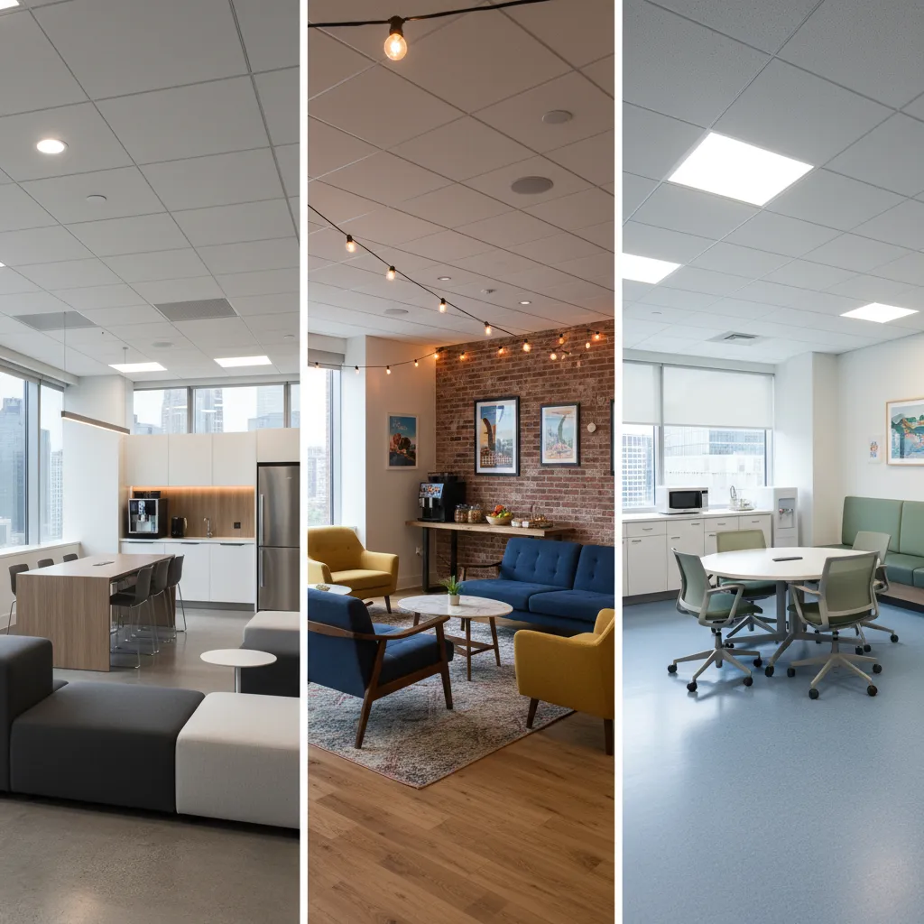 Break Room Lighting Standards Across Hospitality, Corporate, and Healthcare