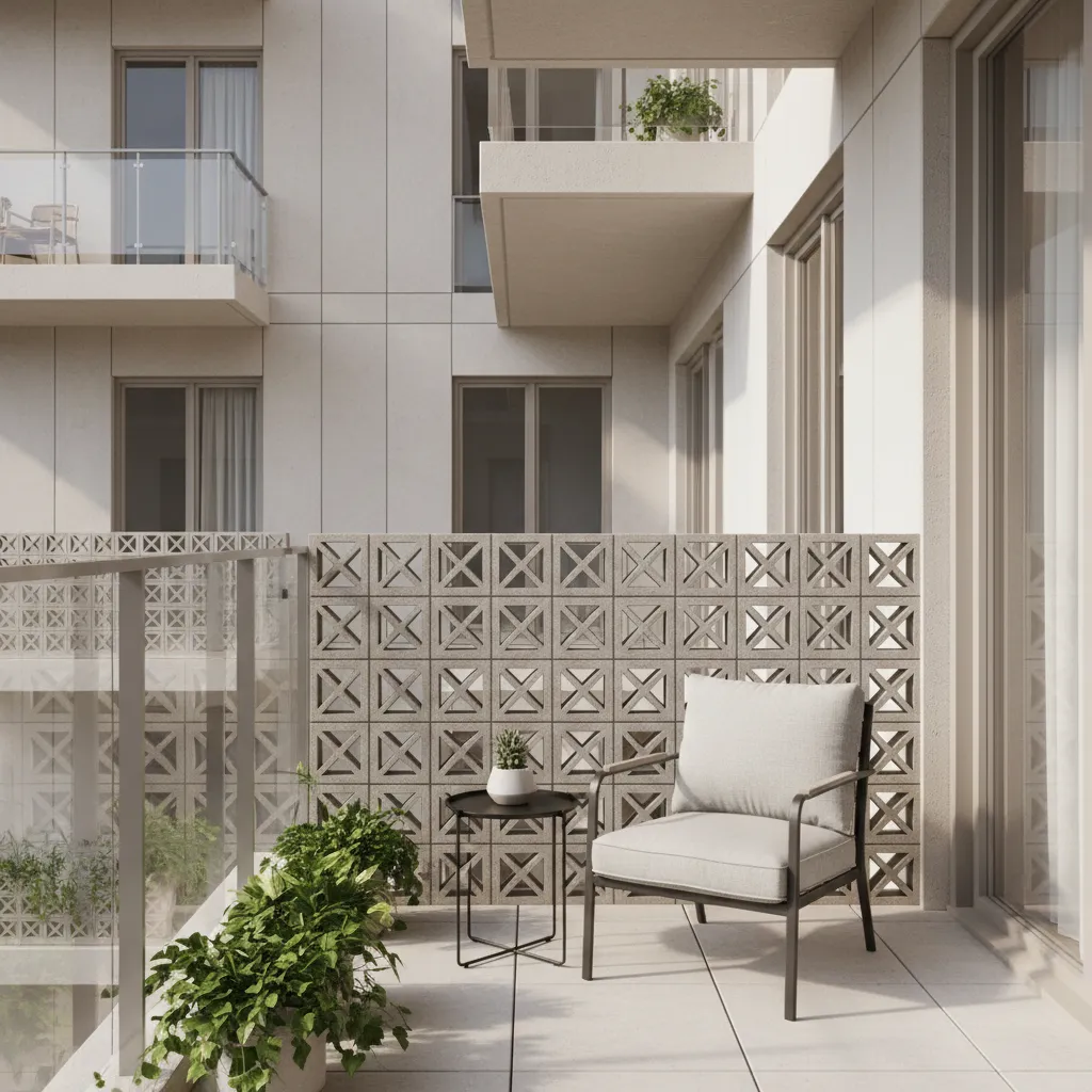 Balcony Feels Exposed? Balcony Block Design That Adds Privac