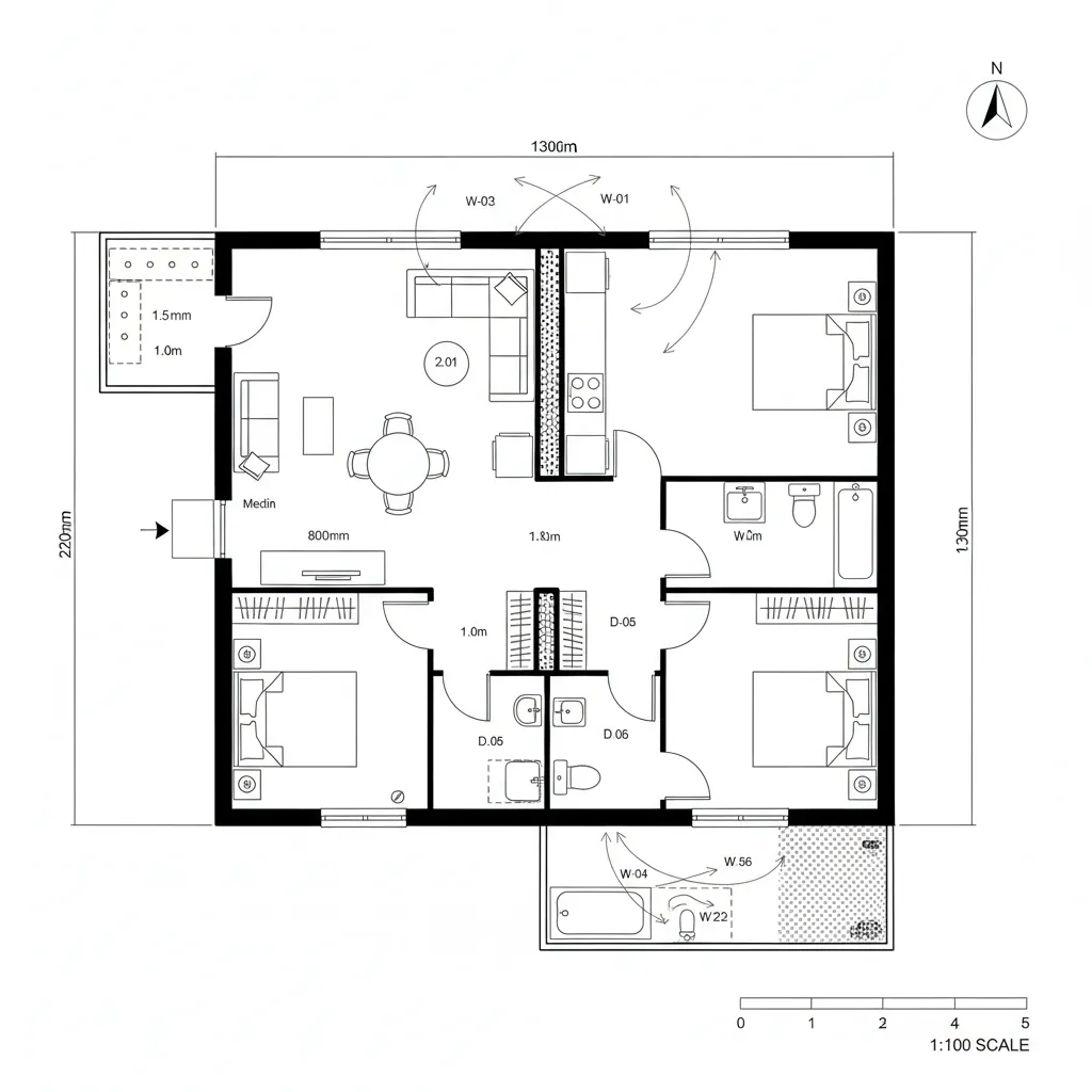 Breezewall Linear Core