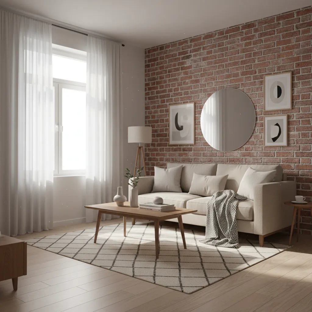 Creative Brick Interior Design Ideas for Small Living Spaces