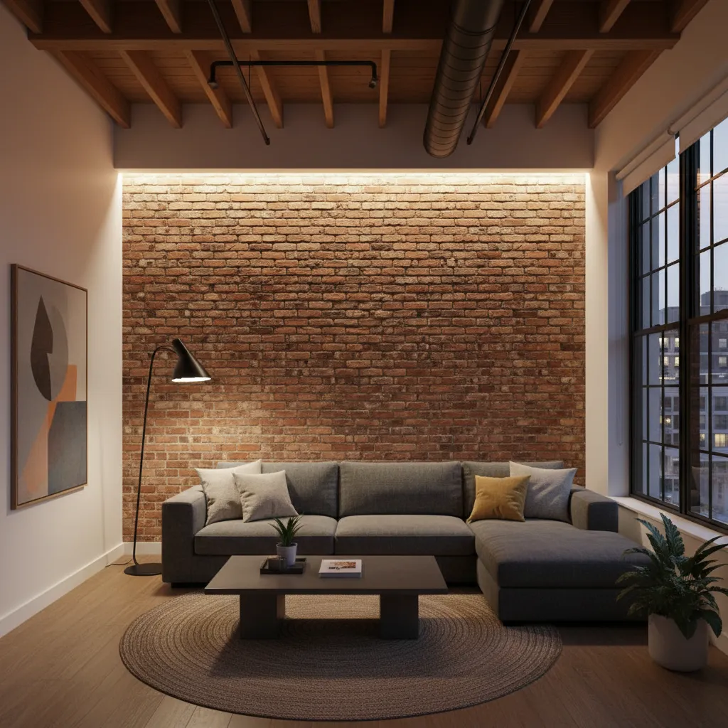 Best Lighting Techniques to Highlight Brick Interior Walls