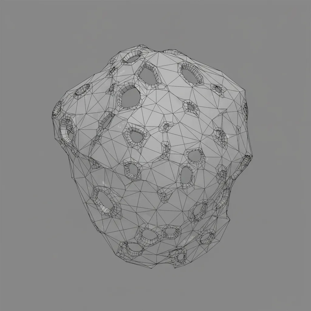 3D mesh with holes and broken polygons after PNG conversion