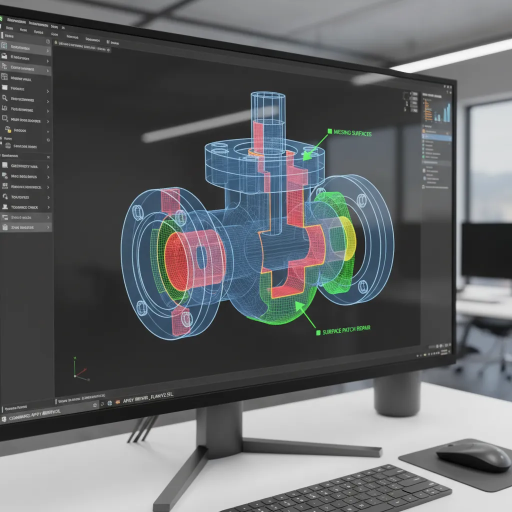 Valve Http Error Model API 6D Ball Valve CAD Import Fails? Fix Units & STEP Errors