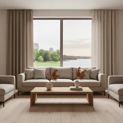 Brown Curtains vs Beige Curtains: Which Works Better in a Living Room?