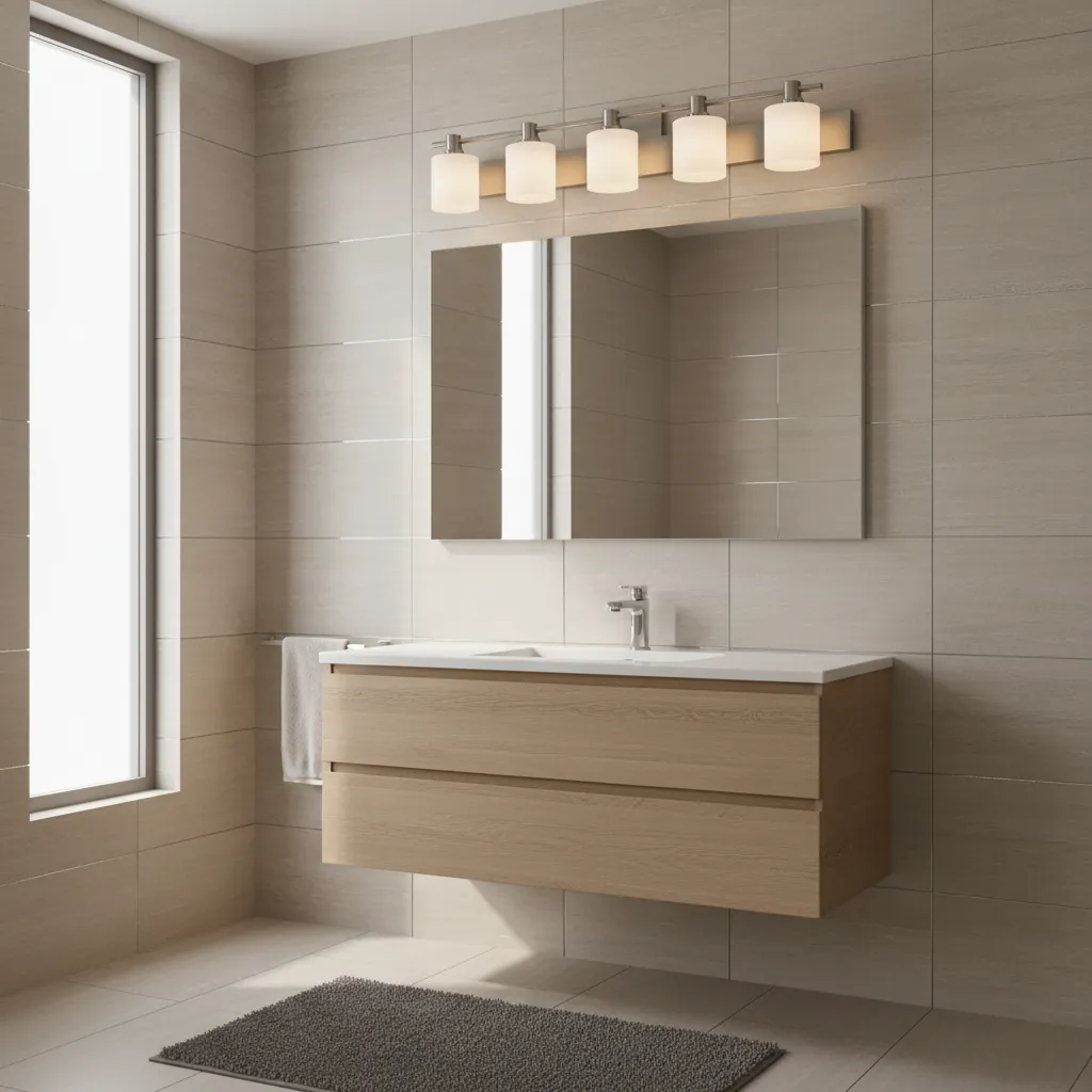 5 Fixes for Brushed Nickel Bathroom Light Problems: Real troubleshooting tips I use to fix dim, uneven, or damaged brushed nickel bathroom lighting fixtures