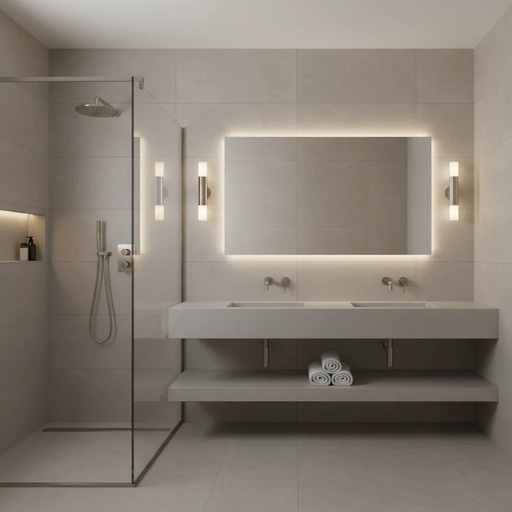 Interior Designer Tips for Using Brushed Nickel Bathroom Lighting