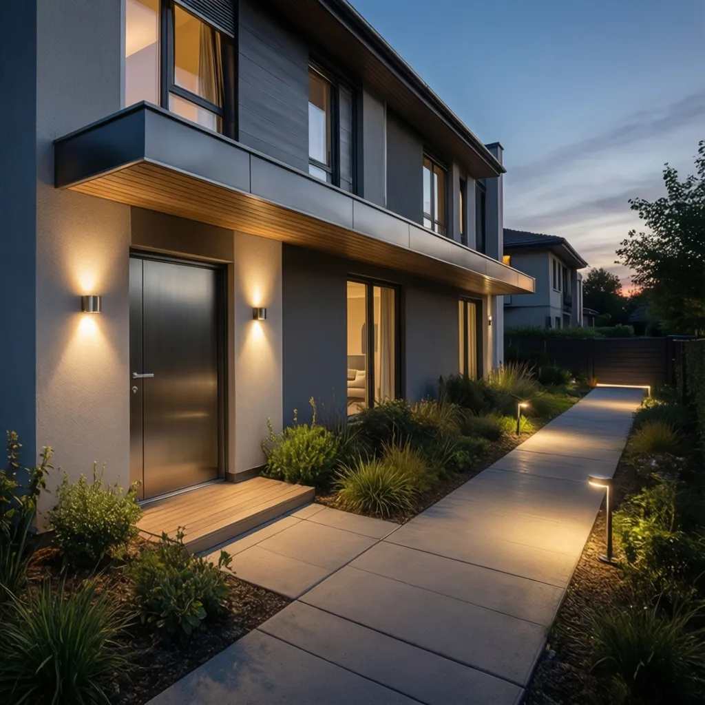 Best Placement Strategies for Brushed Nickel Outdoor Lighting