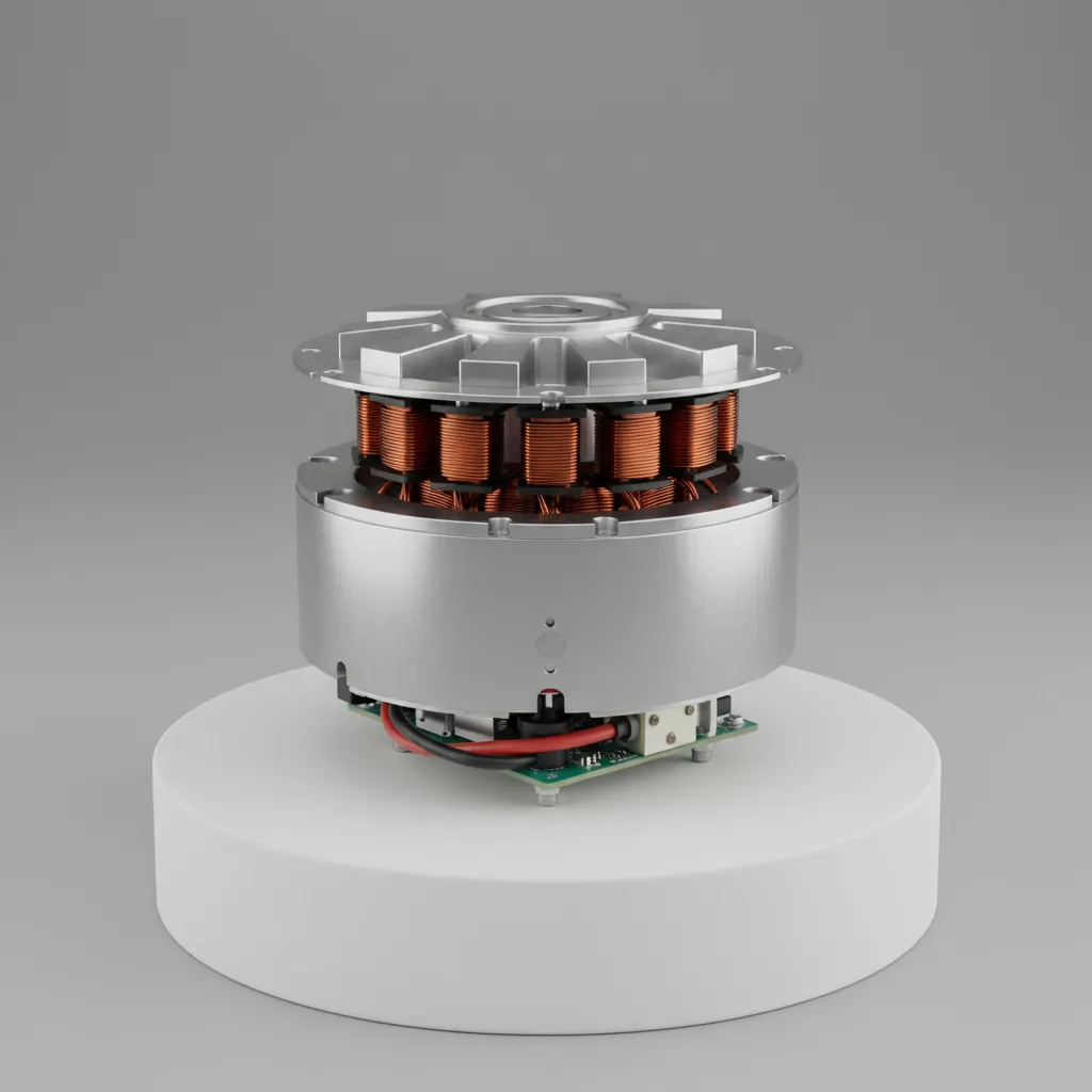Brushless DC motor used in modern ceiling fans