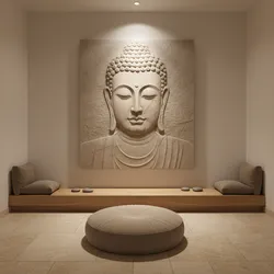 Why Your Buddha Wall Art Looks Flat and How to Fix the Lighting
