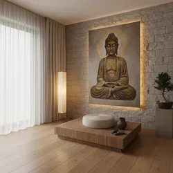 Lighting Techniques to Enhance Buddha Wall Art