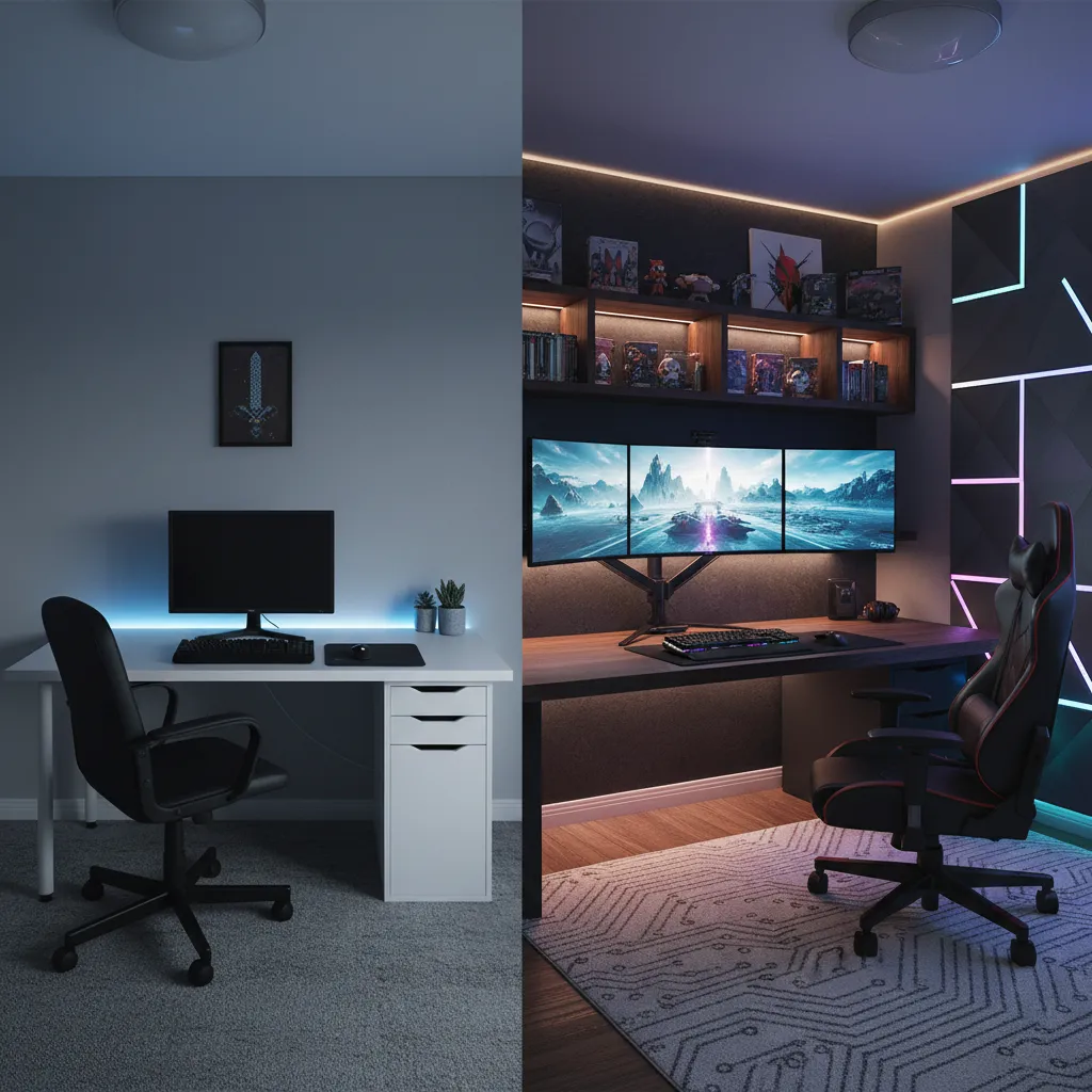 Budget vs Premium Gaming Room Setup: What Is the Real Difference?