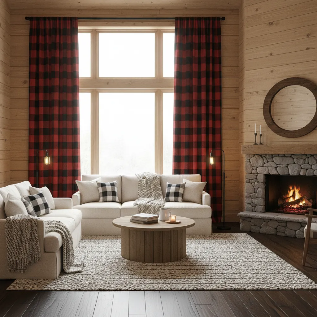 Choosing Buffalo Plaid Curtains: 5 Designer Tips
