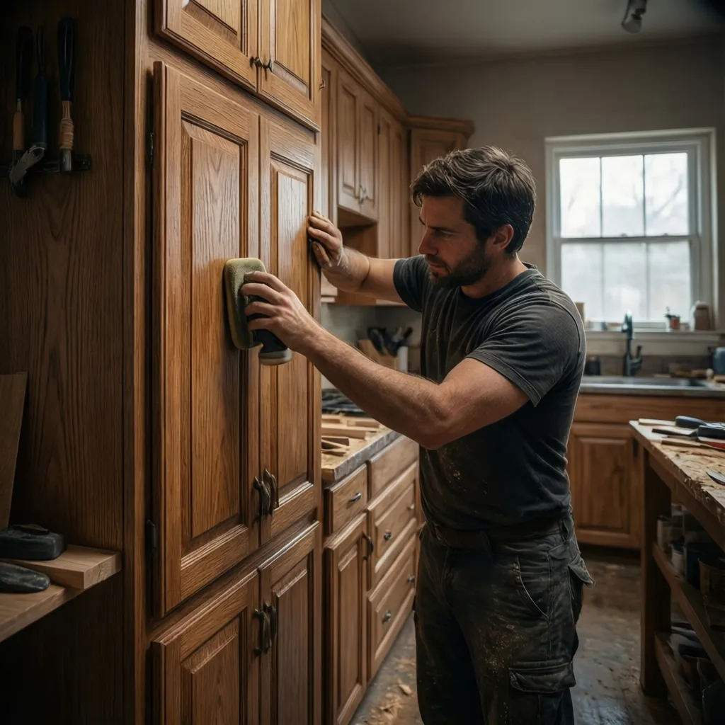 Fixing Patchy Areas Without Refinishing the Entire Cabinet