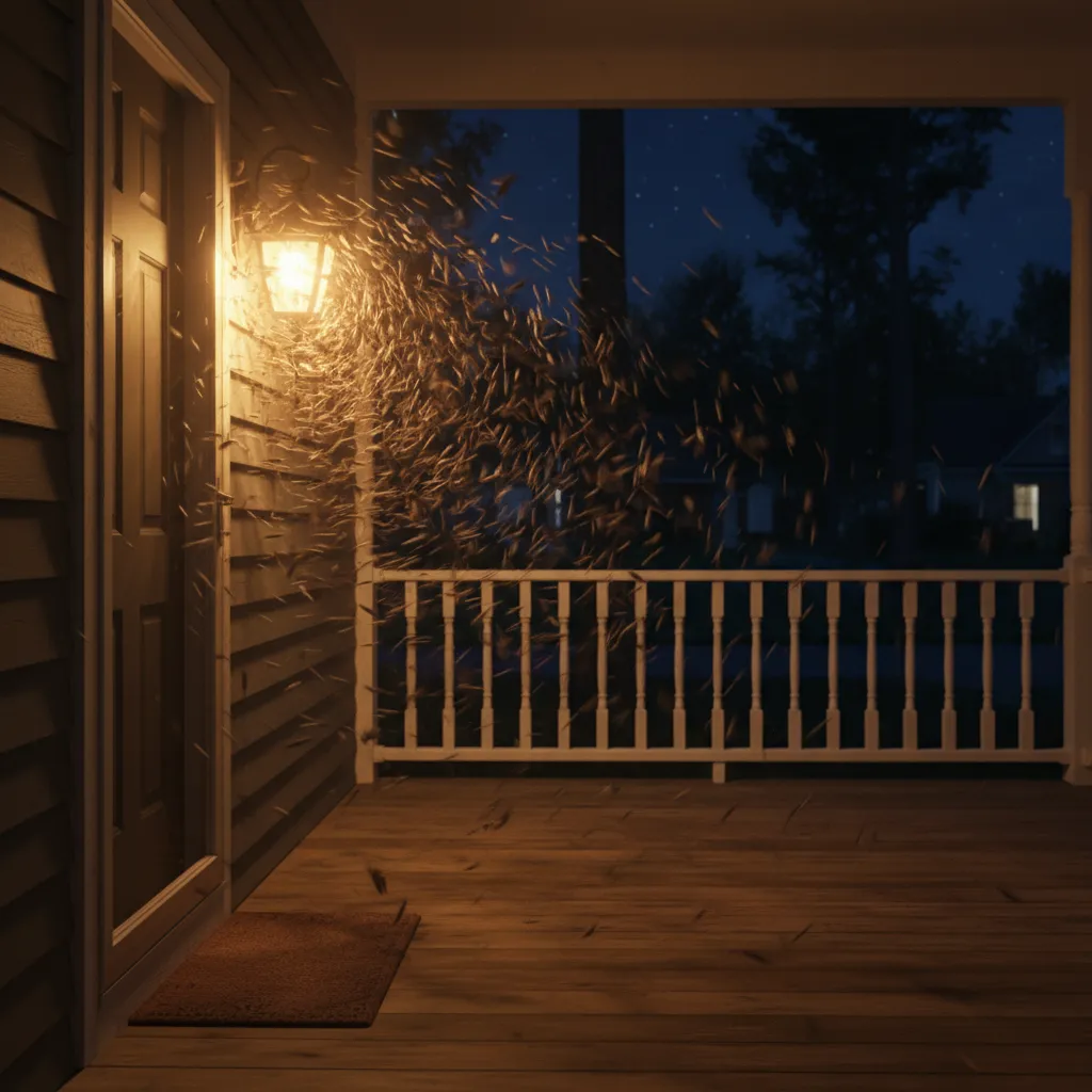 Why Bugs Are Attracted to Light at Night