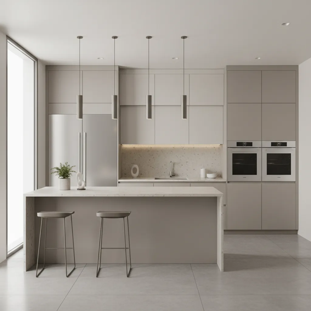 Built In Oven and Microwave Kitchen Design Ideas