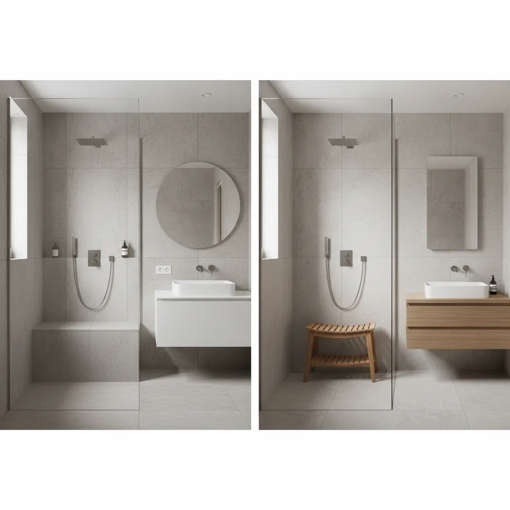 Built In vs Freestanding Bathroom Benches Which Option Works Best