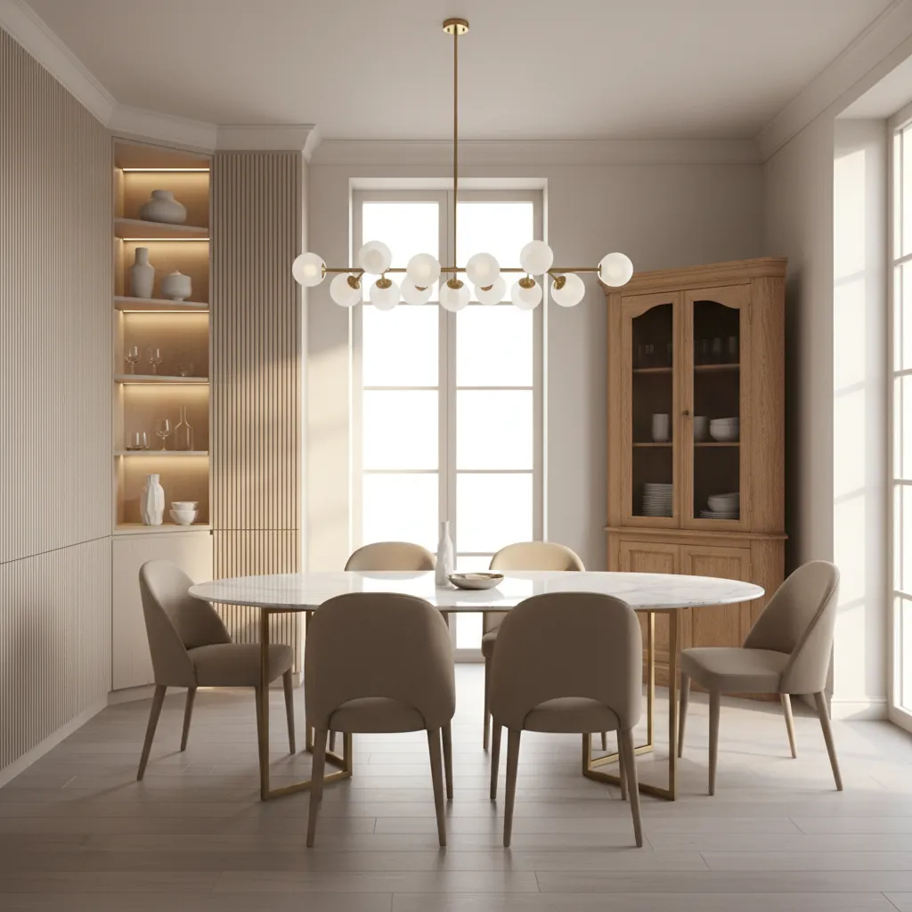 Built In Corner Cabinets vs Freestanding Corner Cabinets for Dining Rooms