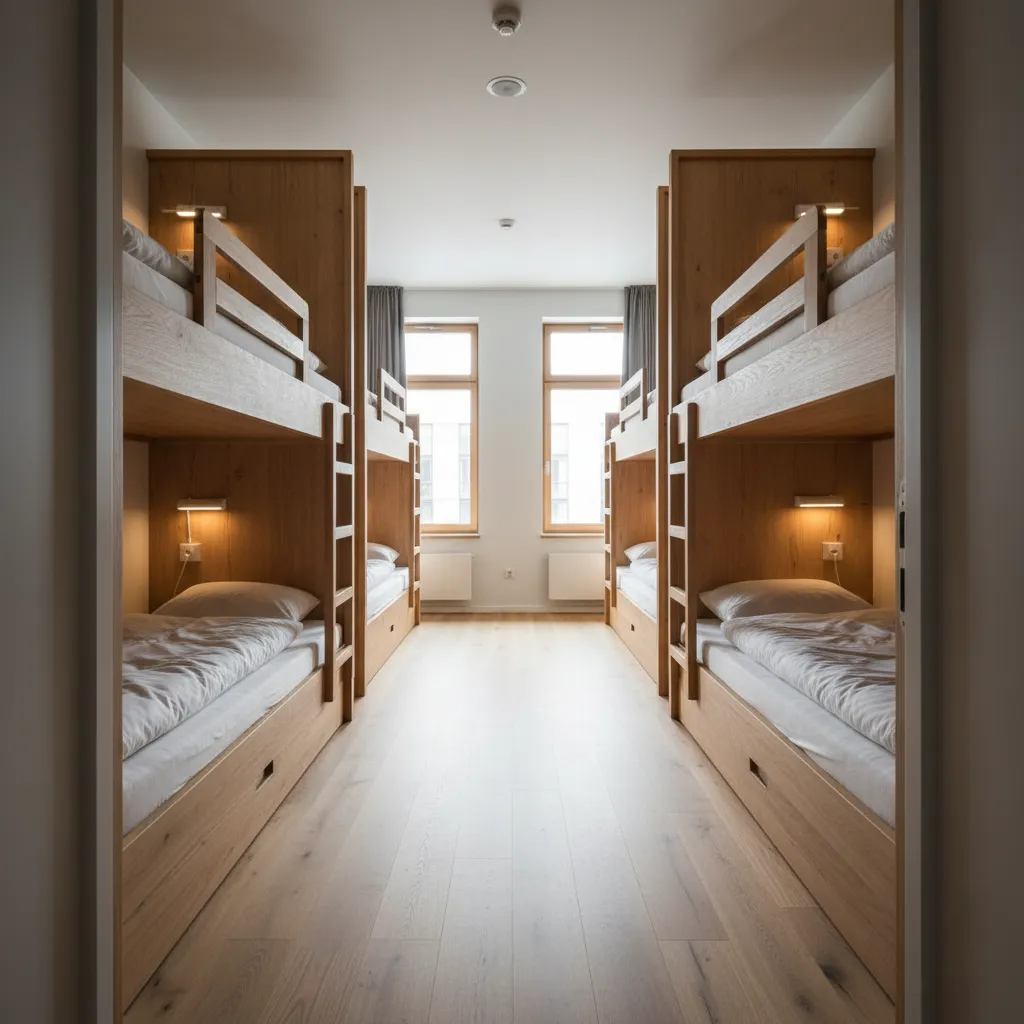 How Hostels Dorms and Tiny Homes Use Bunk Beds to Save Space
