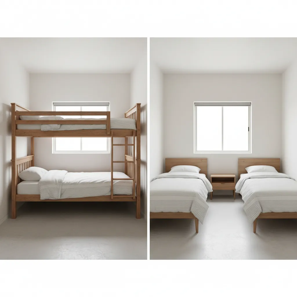 Bunk Beds vs Twin Beds in Small Rooms Which Layout Saves More Space