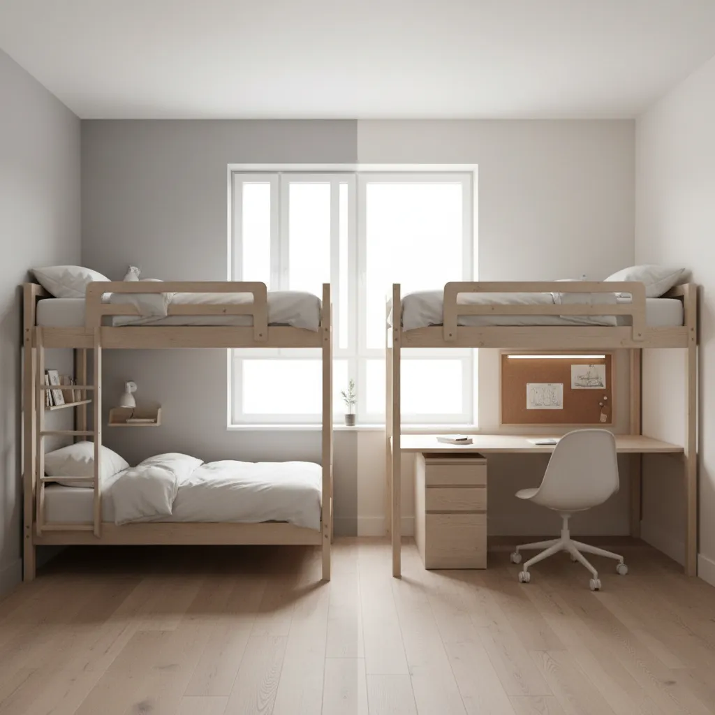 Bunk Beds vs Loft Beds for Small Rooms Which Saves More Space