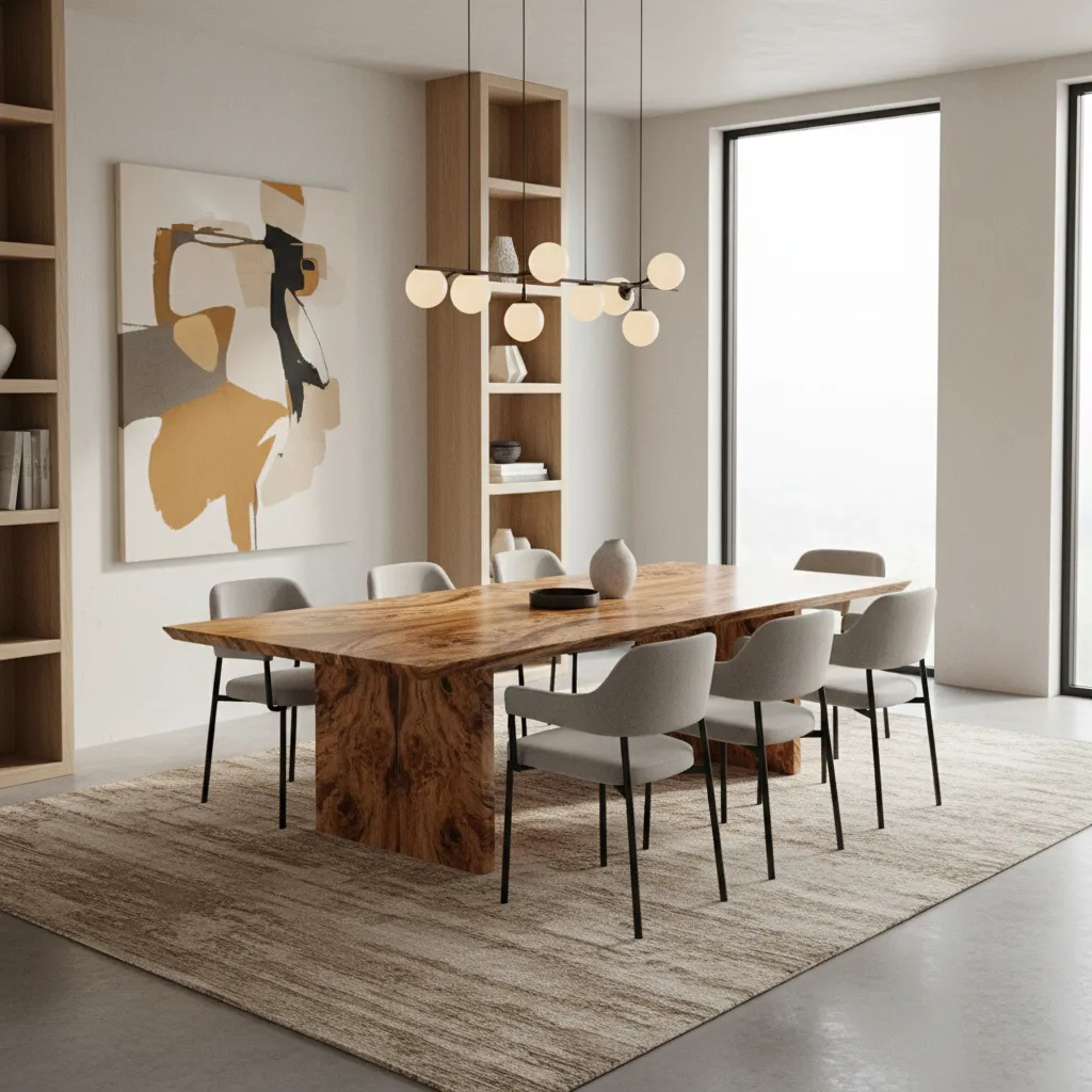 How Burl Wood Furniture Is Made From Tree Growth to Luxury Table