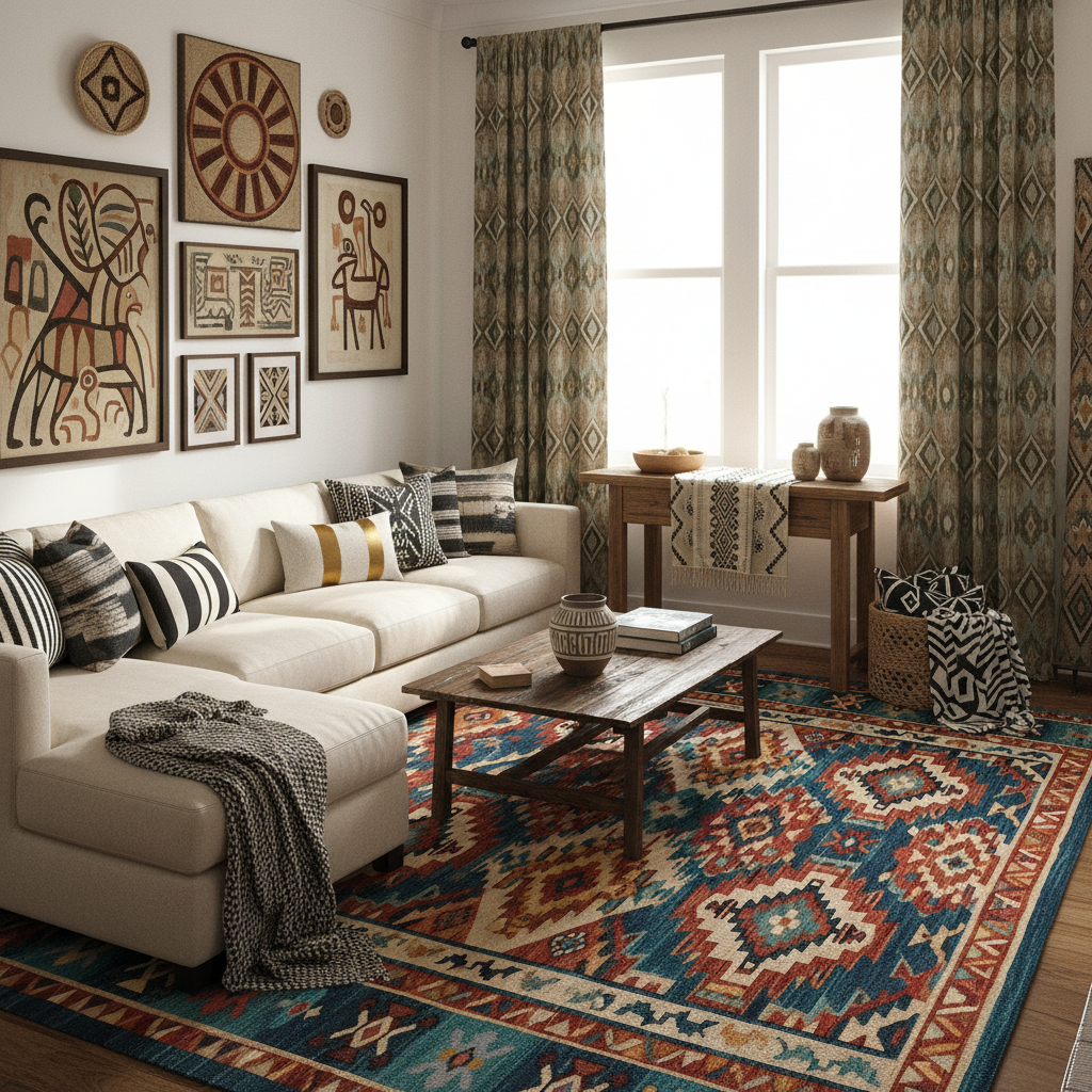 Fix a Living Room That Feels Overcrowded with Patterns