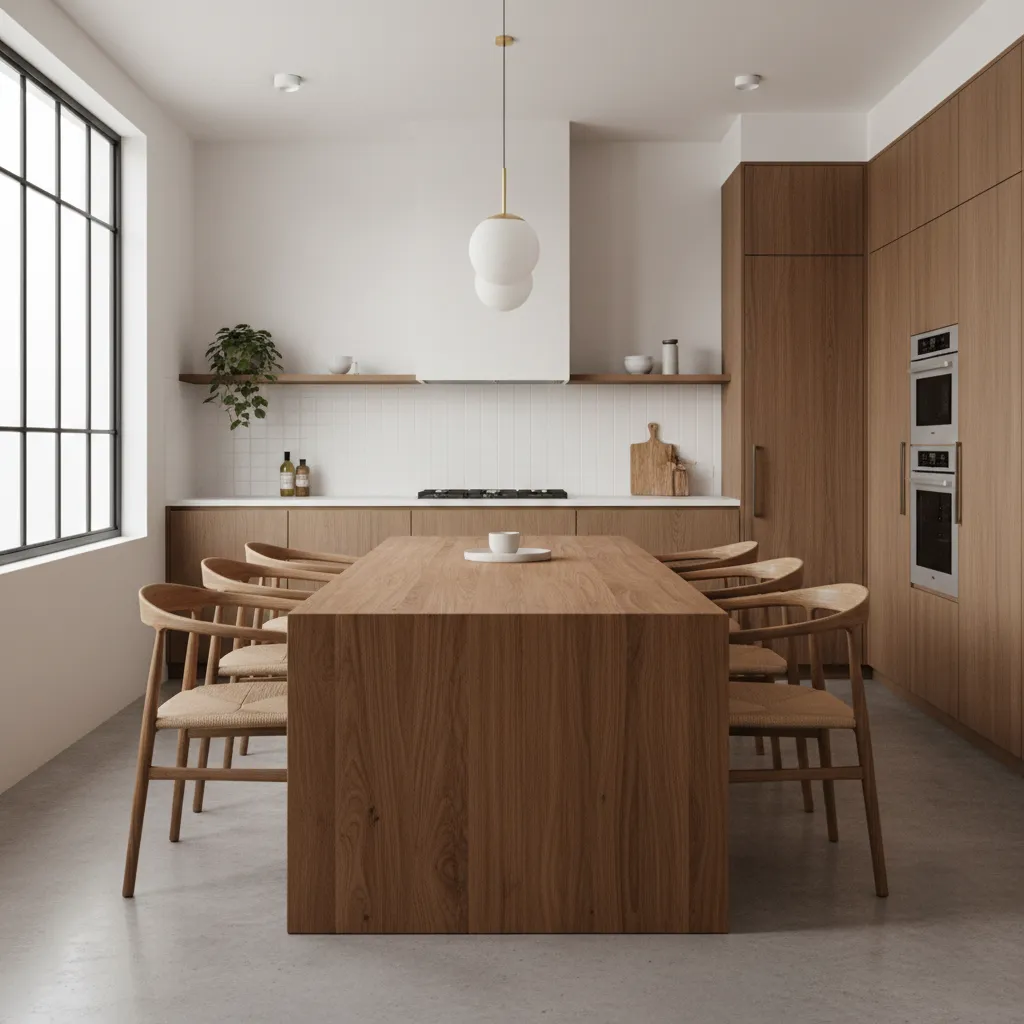 Common Chair Height and Fit Problems with Butcher Block Kitchen Tables