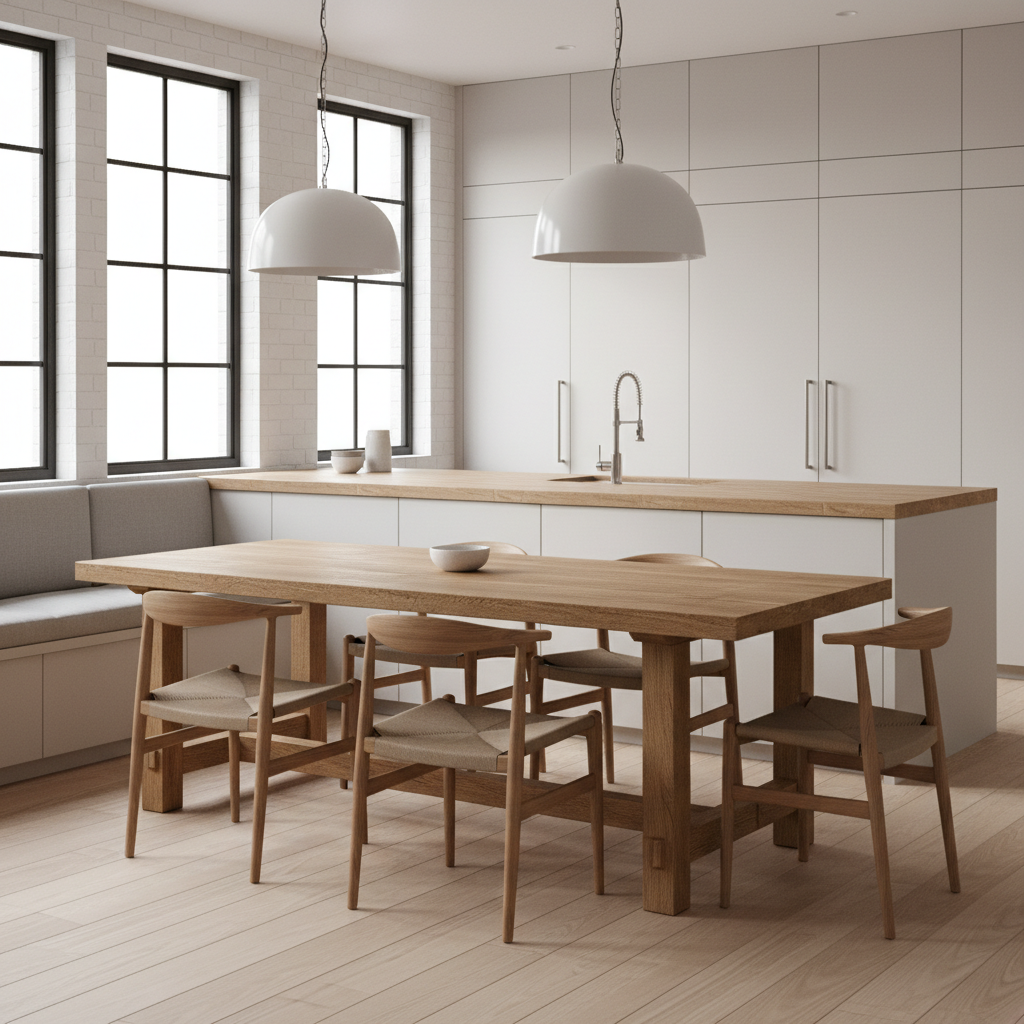 Butcher Table Math Chair Height Problems With Butcher Block Kitchen Tables