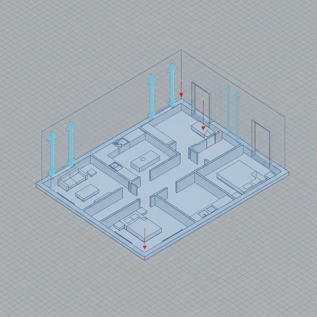 Diagram showing correct and incorrect extrusion direction in CAD