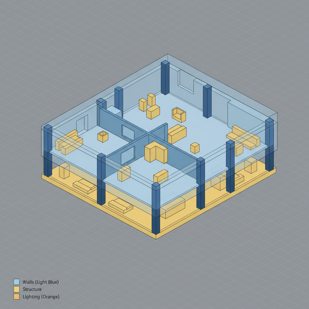 AutoCAD 3D Floor Plan Slow? Fix Performance with Blocks & Layers